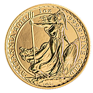 United Kingdom Gold Britannia 2014 - 1 oz