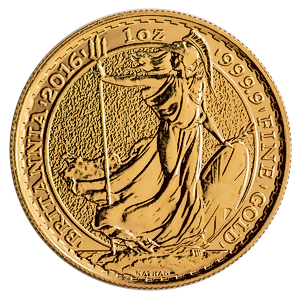 2016 1 oz United Kingdom Gold Britannia Bullion Coin