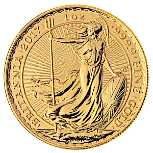 2017 1 oz United Kingdom Gold Britannia Bullion Coin