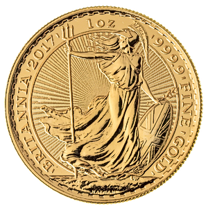 2017 1 oz United Kingdom Gold Britannia Bullion Coin