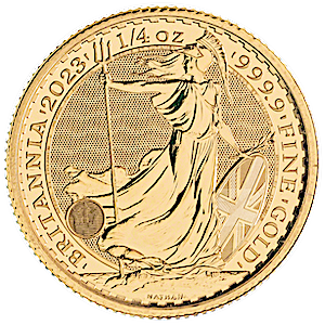 United Kingdom Gold Britannia 2023 - 1/4 oz