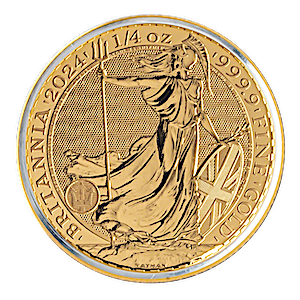 2024 1/4 oz United Kingdom Gold Britannia Bullion Coin