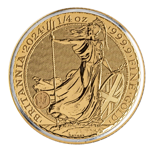 2024 1/4 oz United Kingdom Gold Britannia Bullion Coin