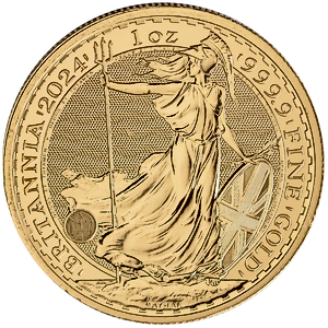 2024 1 oz United Kingdom Gold Britannia Bullion Coin