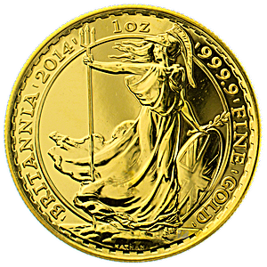 United Kingdom Gold Britannia 2014 - 1 oz United Kingdom Gold Britannia 2014 - 1 oz