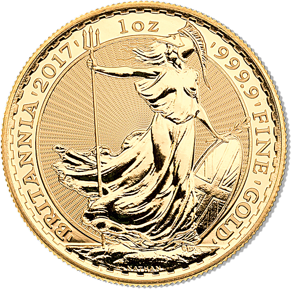 United Kingdom Gold Britannia 2017 - 1 oz United Kingdom Gold Britannia 2017 - 1 oz
