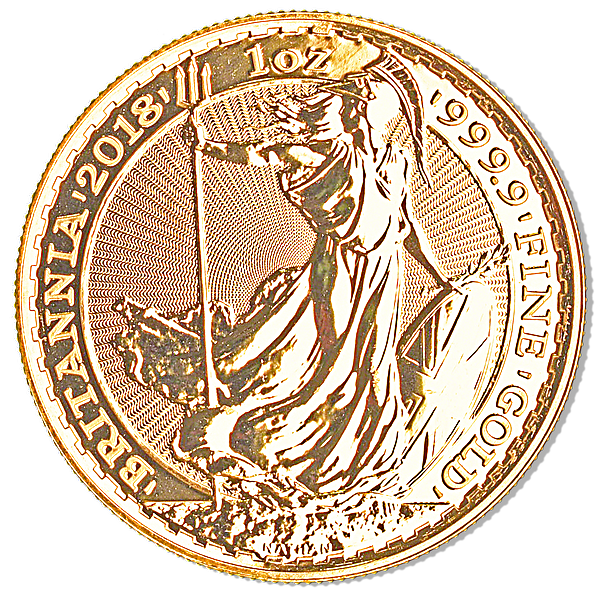 United Kingdom Gold Britannia 2018 - 1 oz United Kingdom Gold Britannia 2018 - 1 oz