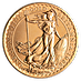 1988 1 oz United Kingdom Gold Britannia Bullion Coin thumbnail