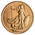 1988 1 oz United Kingdom Gold Britannia Bullion Coin thumbnail