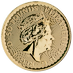 2023 1/2 oz United Kingdom Gold Britannia Bullion Coin - Queen Elizabeth II Effigy (BU) thumbnail