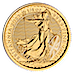 2023 1/4 oz United Kingdom Gold Britannia Bullion Coin - King Charles III Effigy (BU) thumbnail