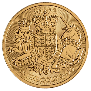 2023 1 oz United Kingdom Royal Arms Gold Bullion Coin