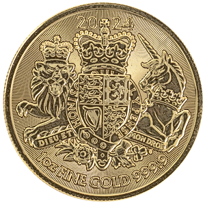 2024 1 oz United Kingdom Royal Arms Gold Bullion Coin