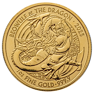 2025 1 oz United Kingdom Myths & Legends 