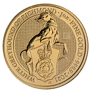 2021 1 oz United Kingdom Queen's Beast 