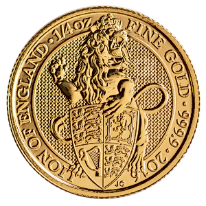 2016 1/4 oz United Kingdom Queen's Beast 