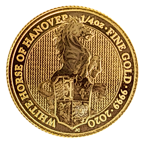 2020 1/4 oz United Kingdom Queen's Beast 