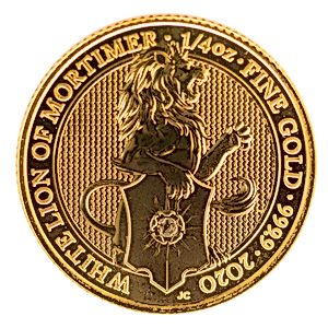 2020 1/4 oz United Kingdom Queen's Beast 