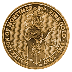 2020 1 oz United Kingdom Queen's Beast 