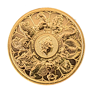 2021 1 oz United Kingdom Queen's Beast Completer Gold Bullion Coin
