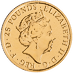 2017 1/4 oz United Kingdom Queen's Beast 