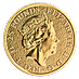 United Kingdom Gold Queen's Beast 2016 - Lion - 1/4 oz thumbnail