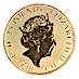 United Kingdom Gold Queen's Beast 2020 - The White Lion - 1/4 oz thumbnail
