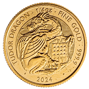 2024 1/4 oz United Kingdom Tudor Beasts 