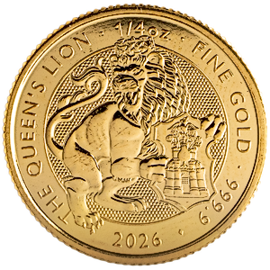2026 1/4 oz United Kingdom Tudor Beasts 