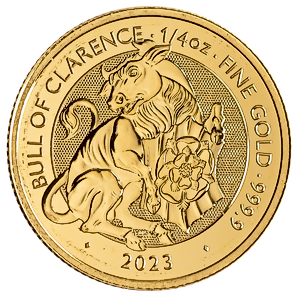 2023 1/4 oz United Kingdom Tudor Beasts 