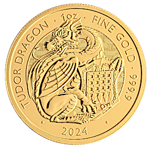 2024 1 oz United Kingdom Tudor Beasts 