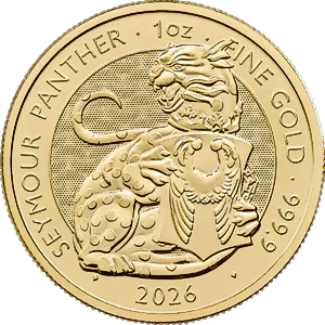 2026 1 oz United Kingdom Tudor Beasts 
