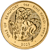 2023 1 oz United Kingdom Gold Tudor Beasts - The Yale of Beaufort thumbnail