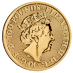 2023 1 oz United Kingdom Gold Tudor Beasts - The Yale of Beaufort thumbnail