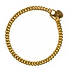 20 Gram Gold Bullion Bracelet With Heart Charm thumbnail