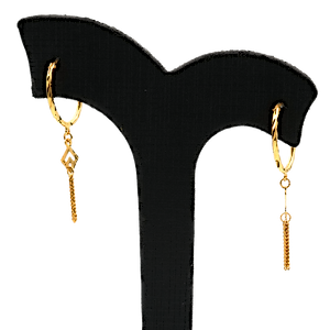 Gold Earring - 22 K - 1.47 g