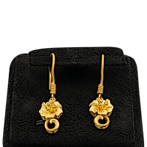Gold Earring - 24 K - 4.61 g