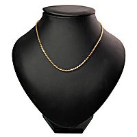 Gold Necklace - 22 K - 8.89 g