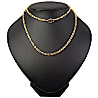 Gold Necklace - 22 K - 72.37 g