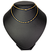 Gold Necklace - 22 K - 10.61 g