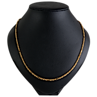 Gold Necklace - 22 K - 21.46 g