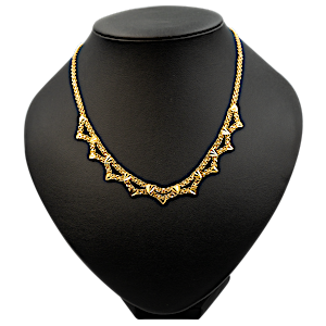 Gold Necklace - 22 K - 14.10 g