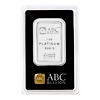 1 oz ABC Bullion Platinum Bullion Bar 1 oz ABC Bullion Platinum Bullion Bar