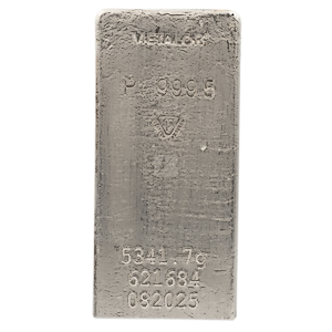 171.740 oz Metalor Platinum Bullion Bar