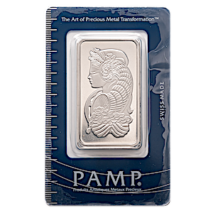 50 Gram PAMP Swiss Platinum Bullion Bar (Pre-Owned in Good Condition)