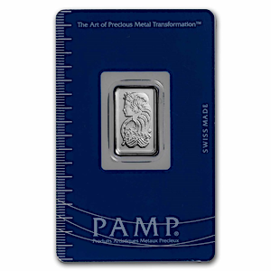 5 Gram PAMP Swiss Platinum Bullion Bar