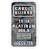 10 oz Credit Suisse Platinum Bullion Bar (Pre-Owned in Good Condition) thumbnail
