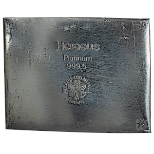 33.335 oz Heraeus Platinum Bullion Bar