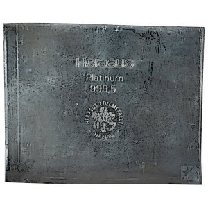 36.148 oz Heraeus Platinum Bullion Bar