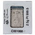 2.5 Gram PAMP Swiss Platinum Bullion Bar (Pre-Owned in Good Condition) thumbnail